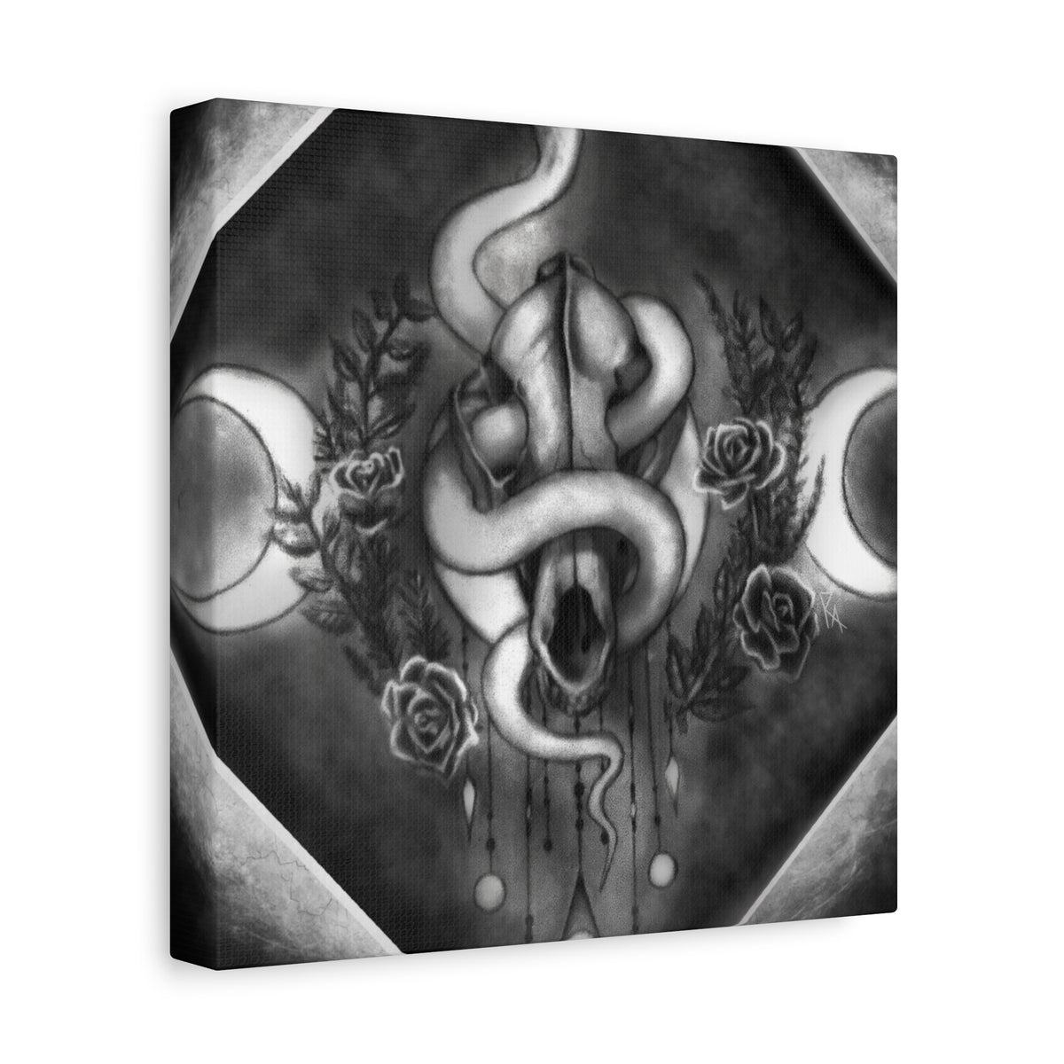 Canvas Wall Art — Black Magic Ward