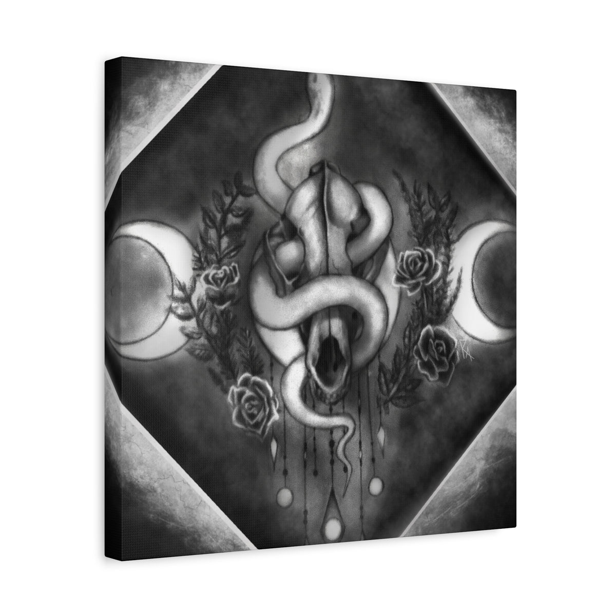 Canvas Wall Art — Black Magic Ward