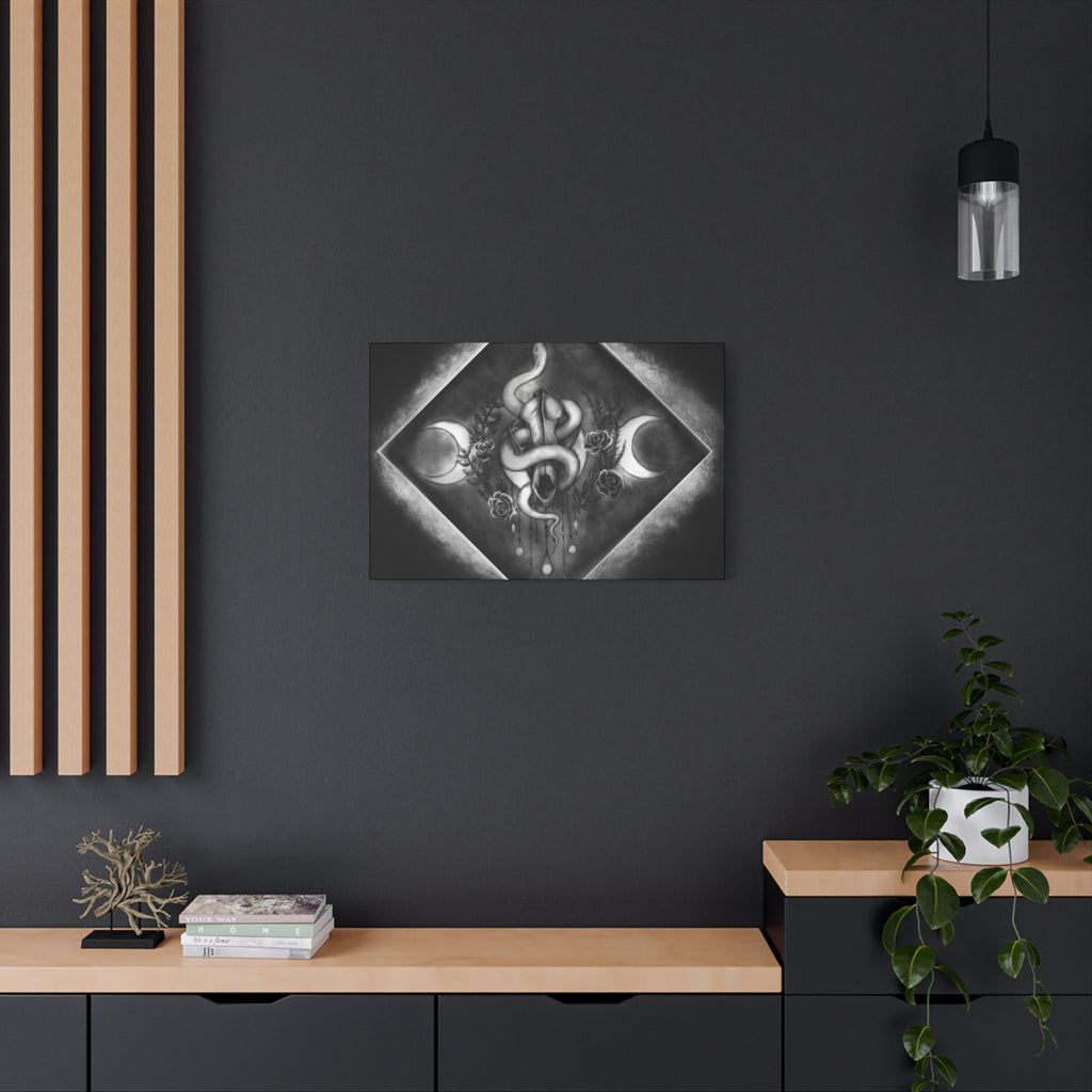Canvas Wall Art — Black Magic Ward