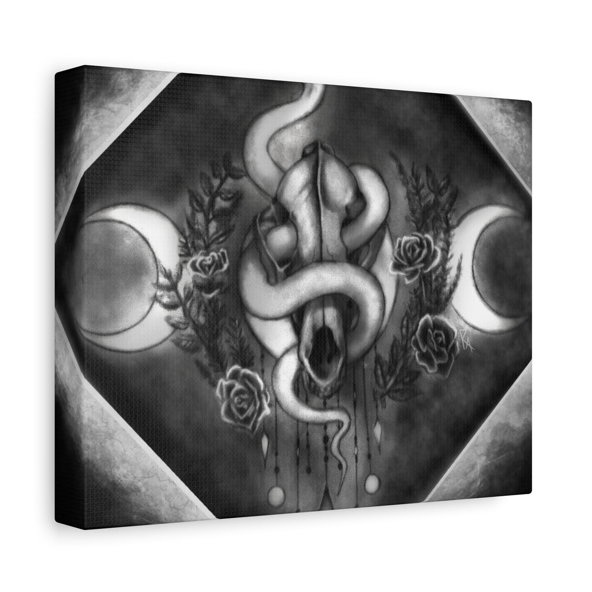 Canvas Wall Art — Black Magic Ward