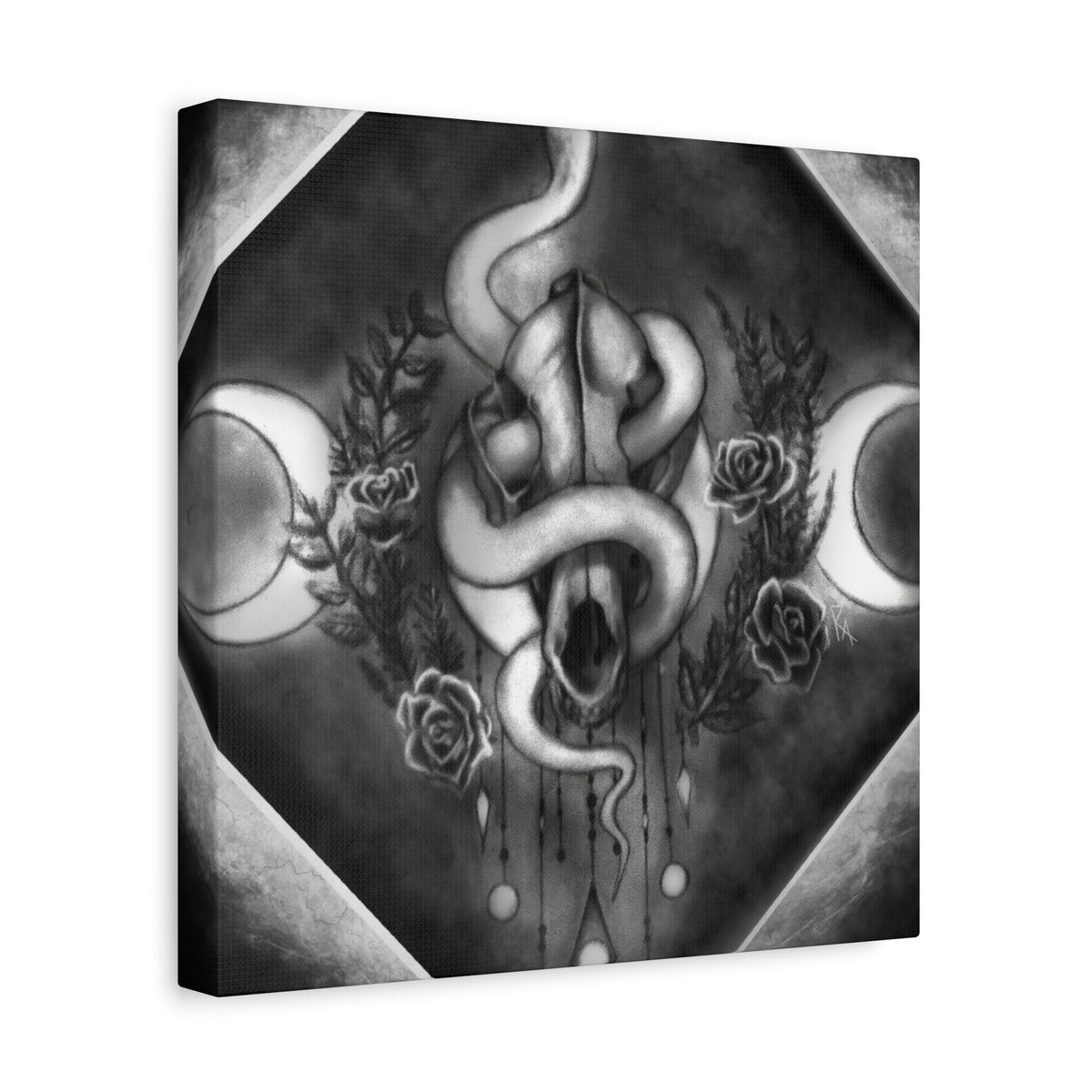 Canvas Wall Art — Black Magic Ward