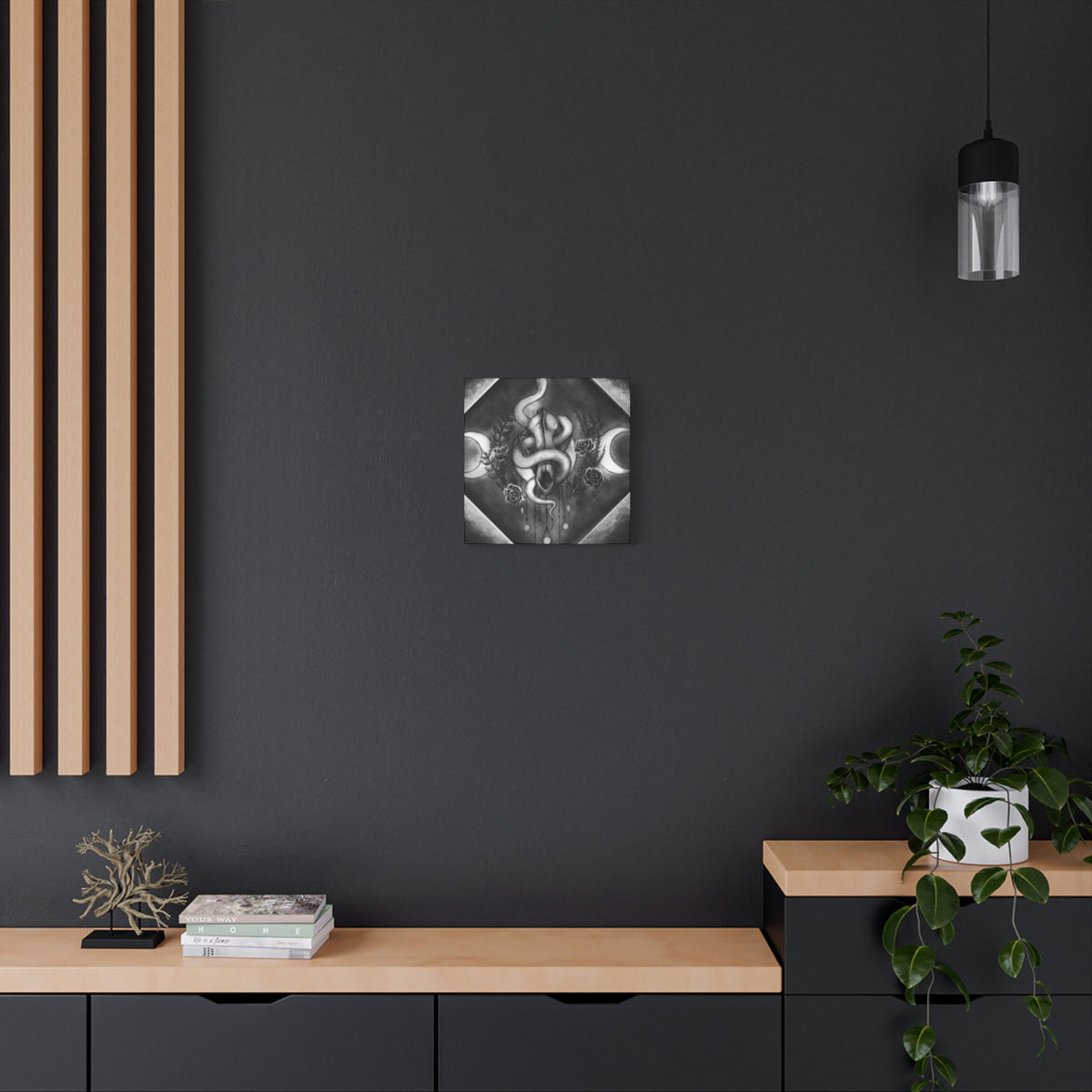 Canvas Wall Art — Black Magic Ward