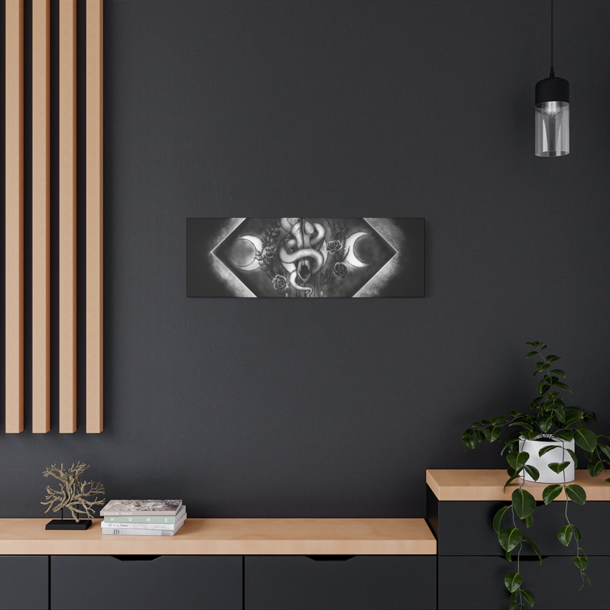 Canvas Wall Art — Black Magic Ward
