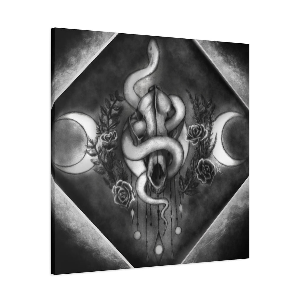 Canvas Wall Art — Black Magic Ward