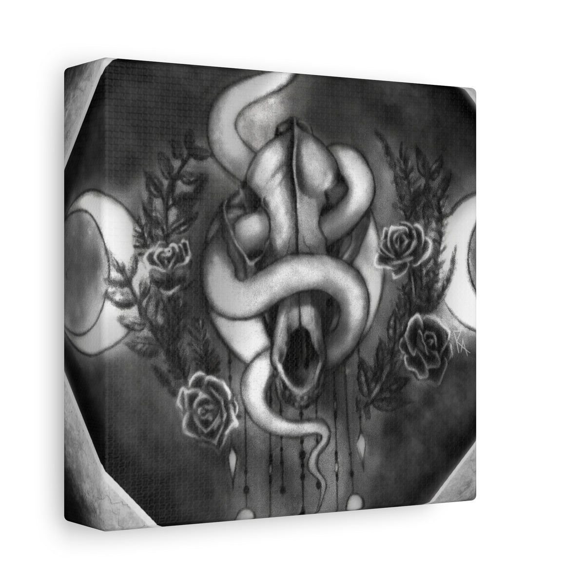 Canvas Wall Art — Black Magic Ward