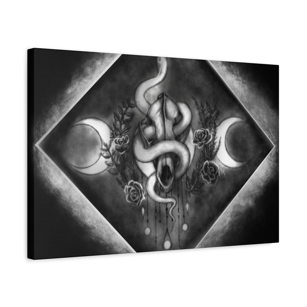 Canvas Wall Art — Black Magic Ward