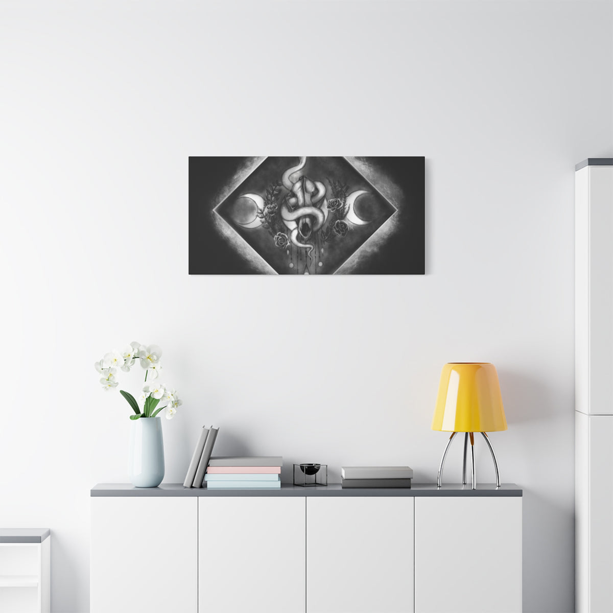 Canvas Wall Art — Black Magic Ward