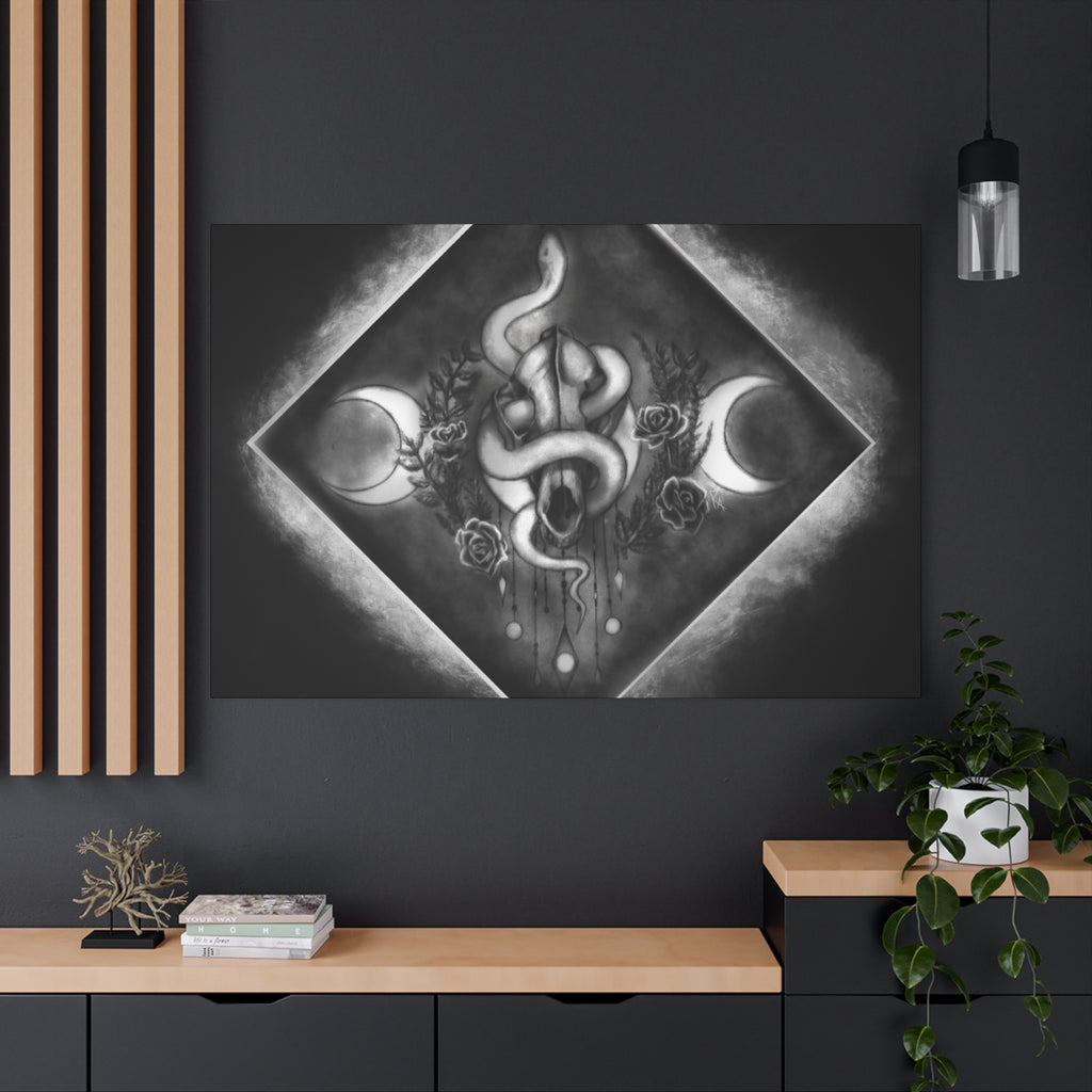 Canvas Wall Art — Black Magic Ward