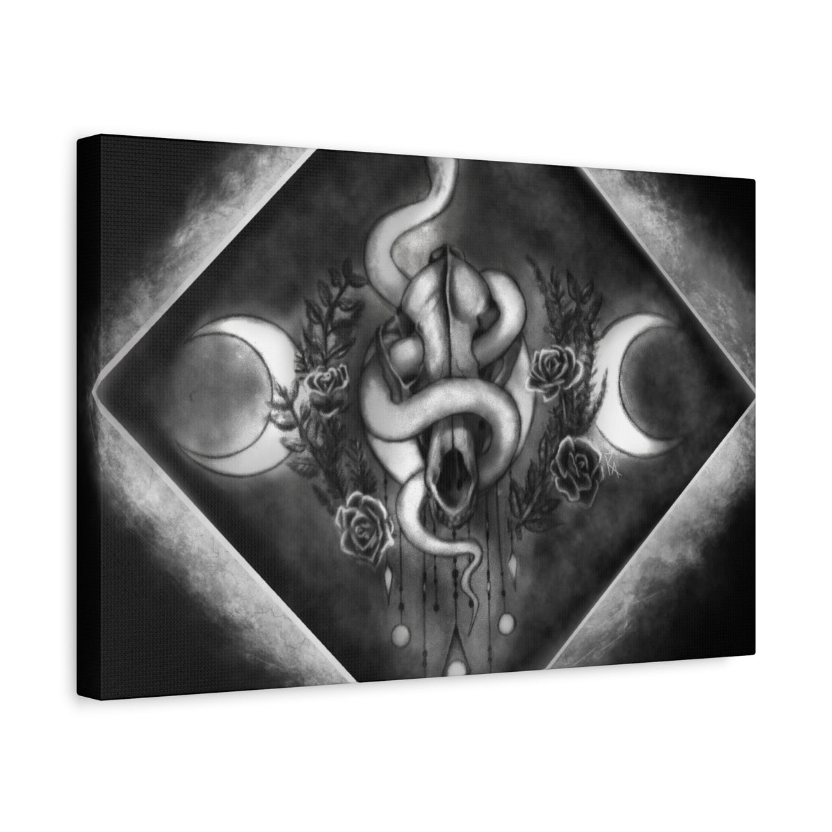 Canvas Wall Art — Black Magic Ward