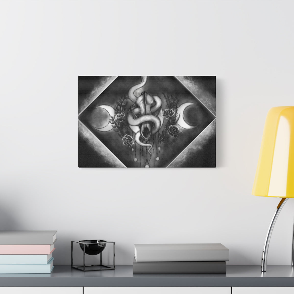 Canvas Wall Art — Black Magic Ward