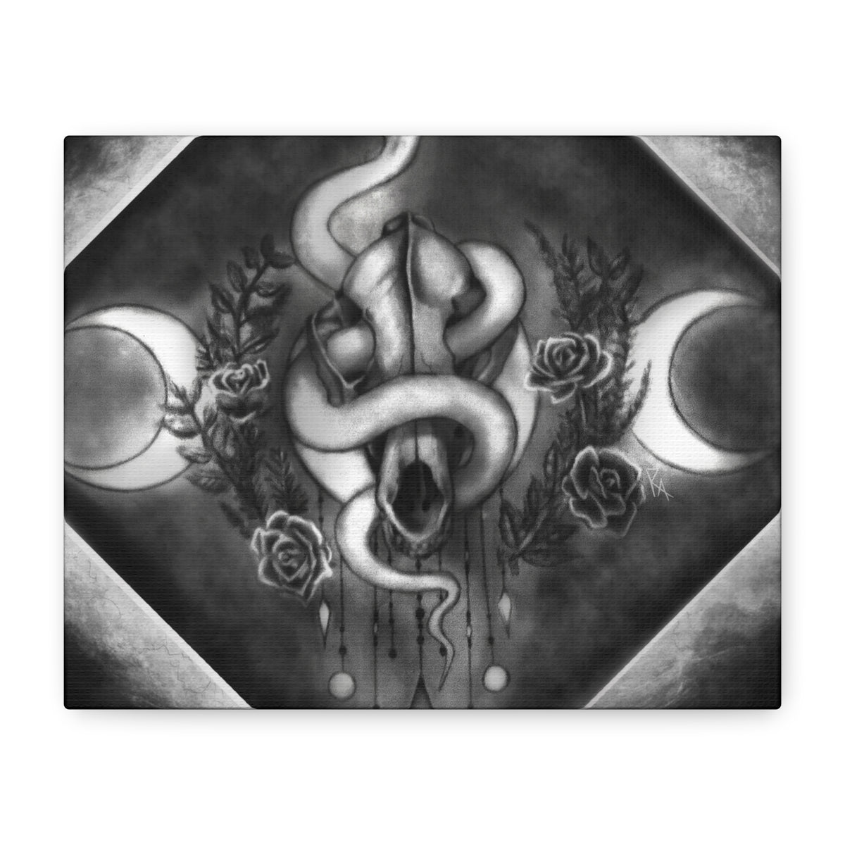 Canvas Wall Art — Black Magic Ward