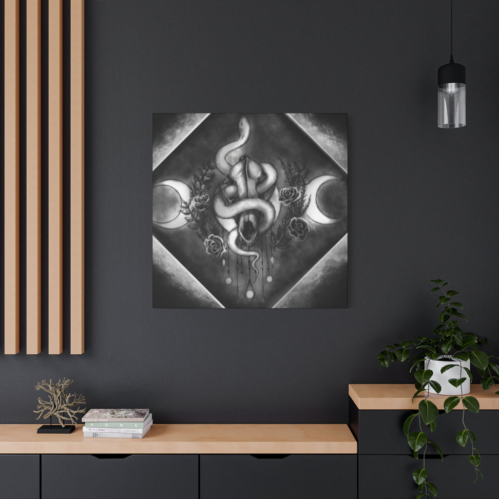 Canvas Wall Art — Black Magic Ward