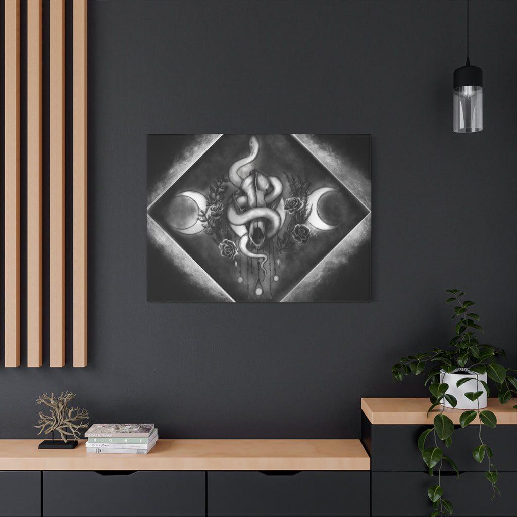 Canvas Wall Art — Black Magic Ward