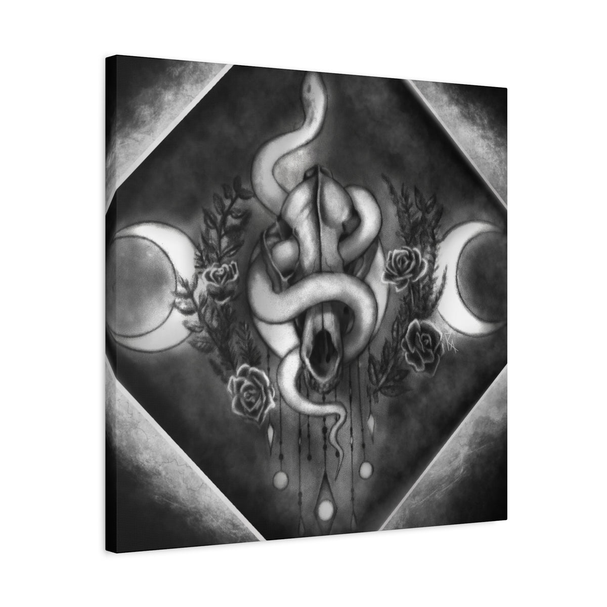 Canvas Wall Art — Black Magic Ward