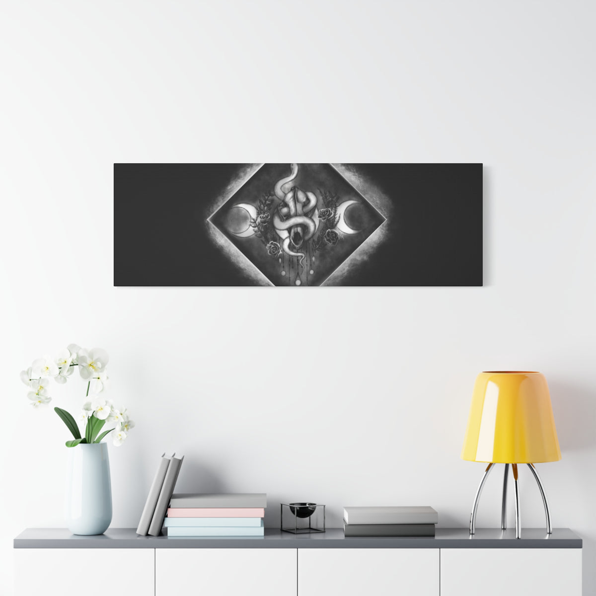 Canvas Wall Art — Black Magic Ward