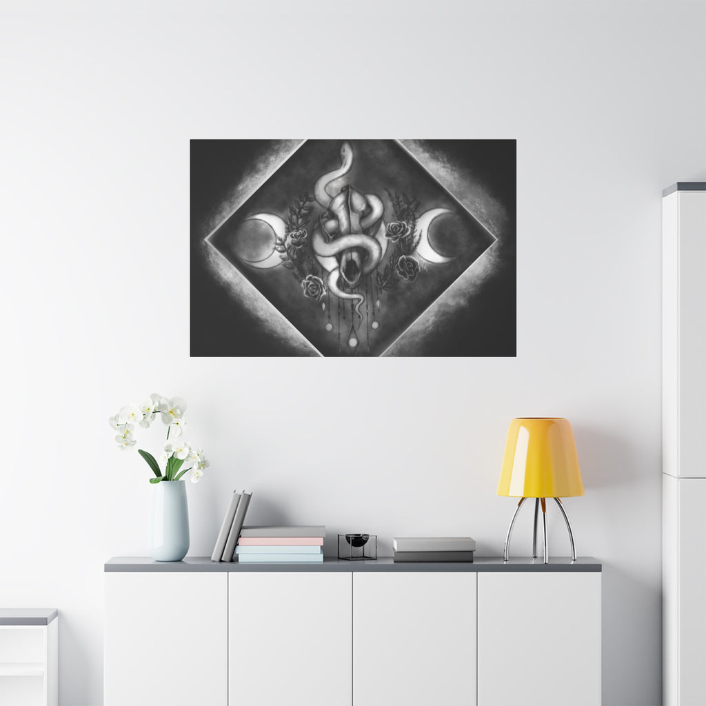 Canvas Wall Art — Black Magic Ward