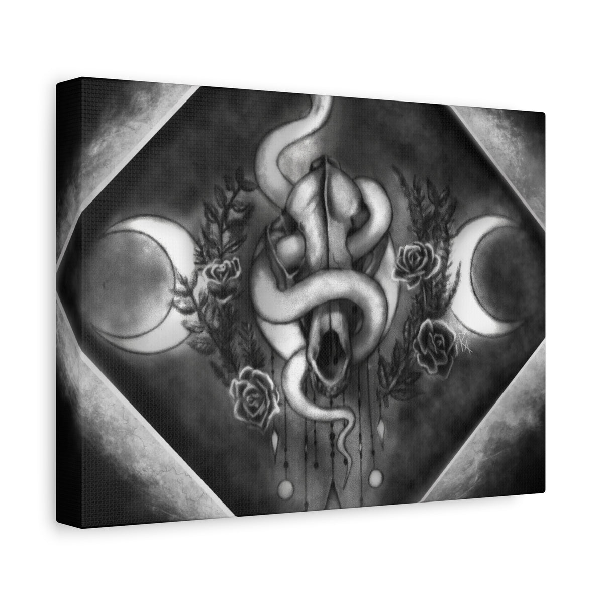 Canvas Wall Art — Black Magic Ward
