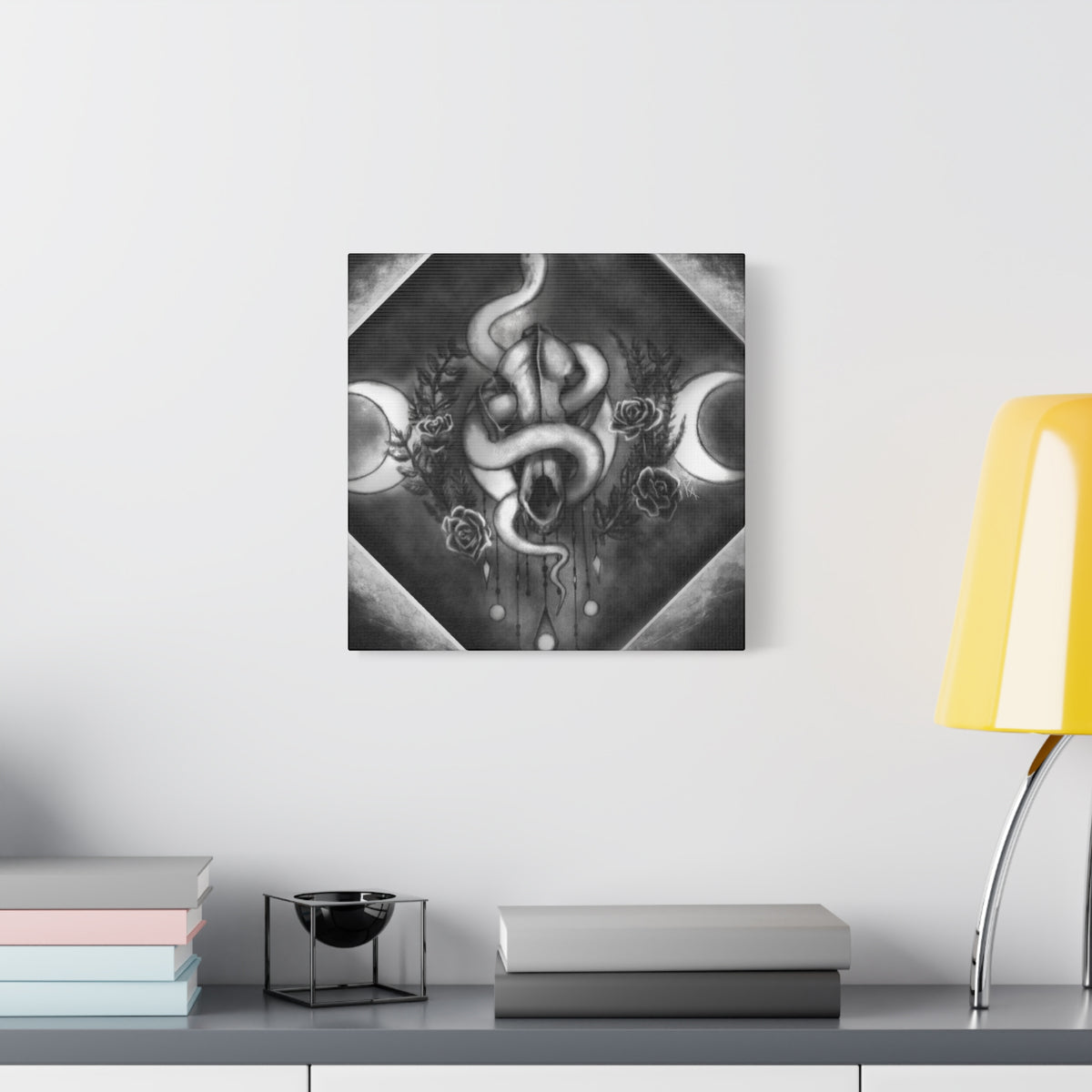 Canvas Wall Art — Black Magic Ward