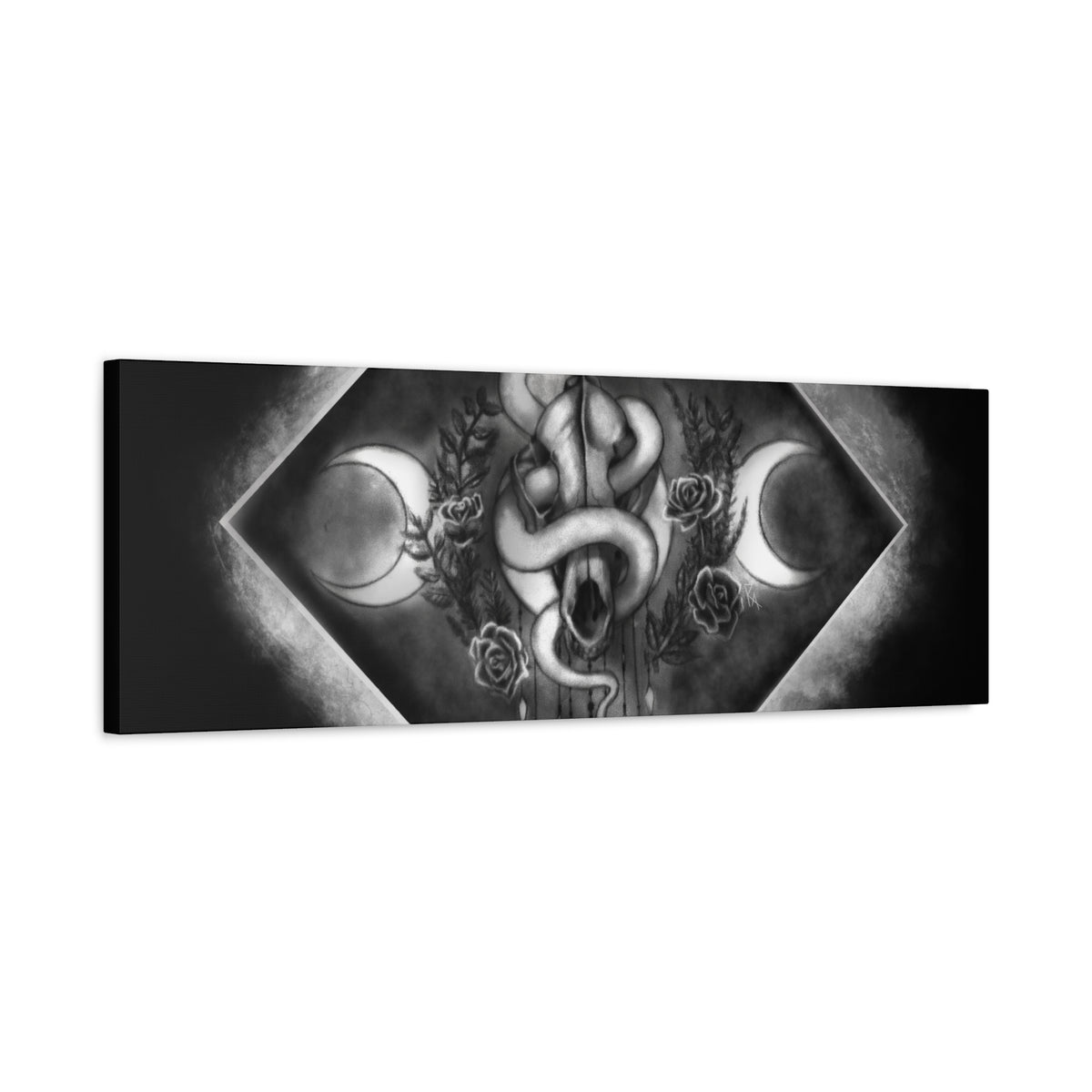 Canvas Wall Art — Black Magic Ward