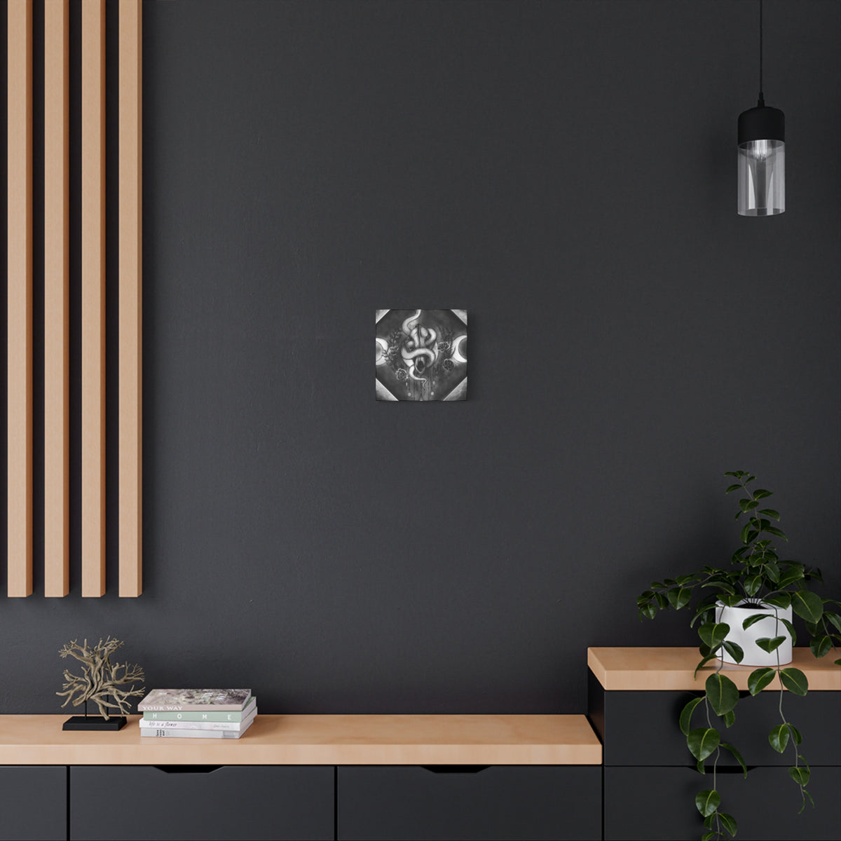 Canvas Wall Art — Black Magic Ward