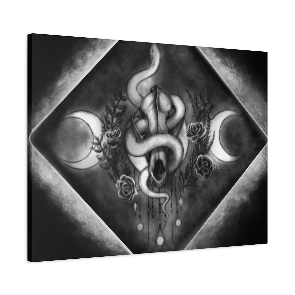 Canvas Wall Art — Black Magic Ward