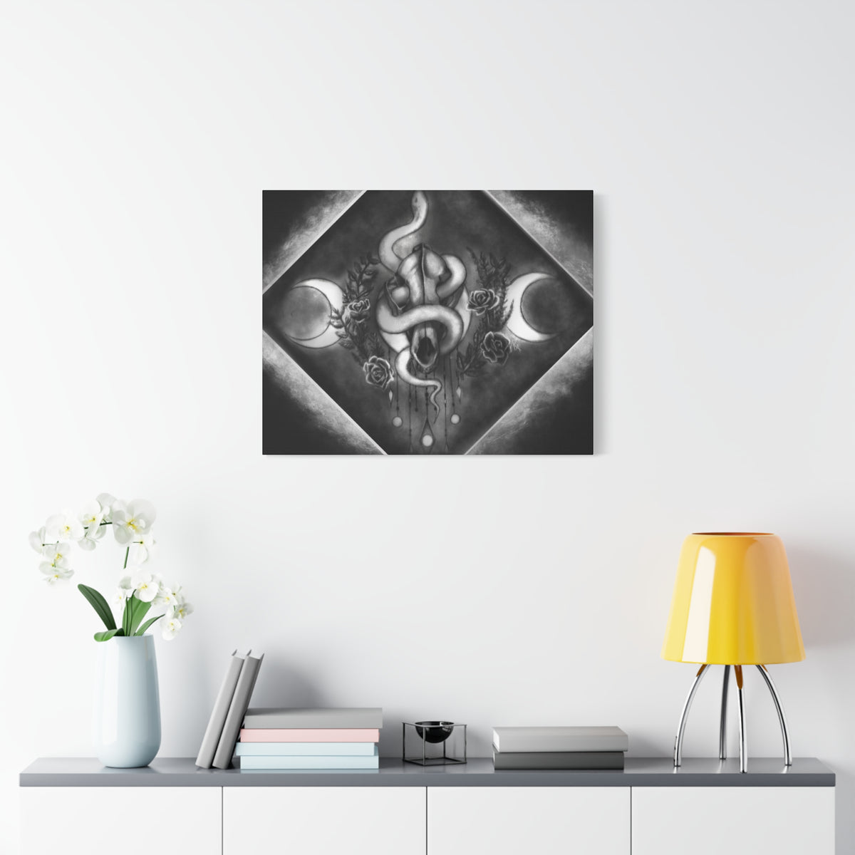 Canvas Wall Art — Black Magic Ward