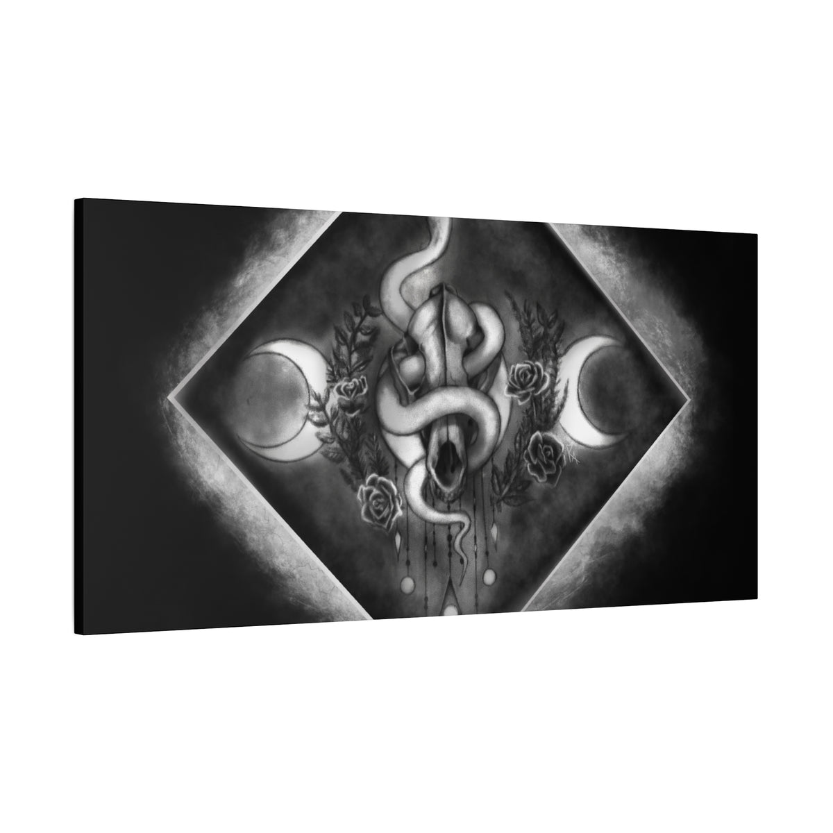 Canvas Wall Art — Black Magic Ward