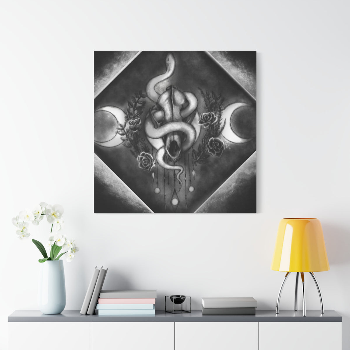 Canvas Wall Art — Black Magic Ward