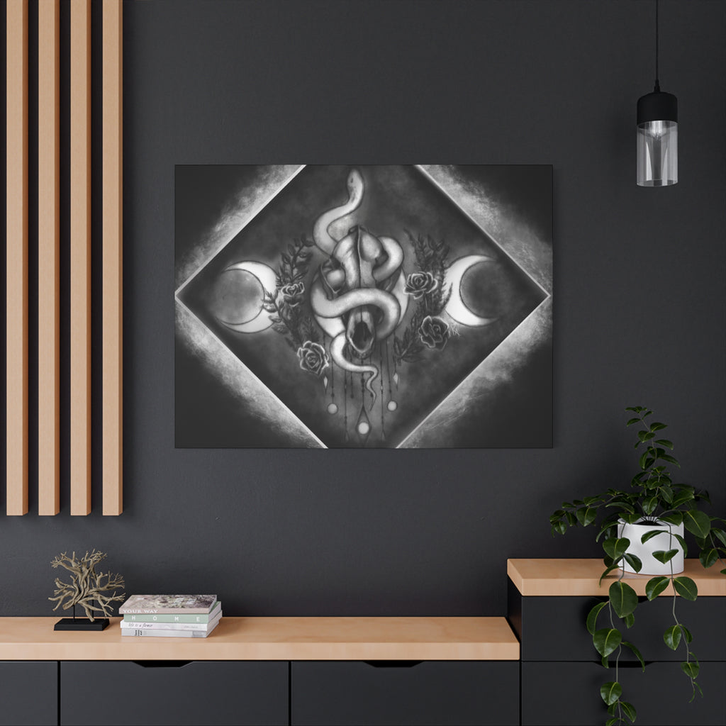 Canvas Wall Art — Black Magic Ward