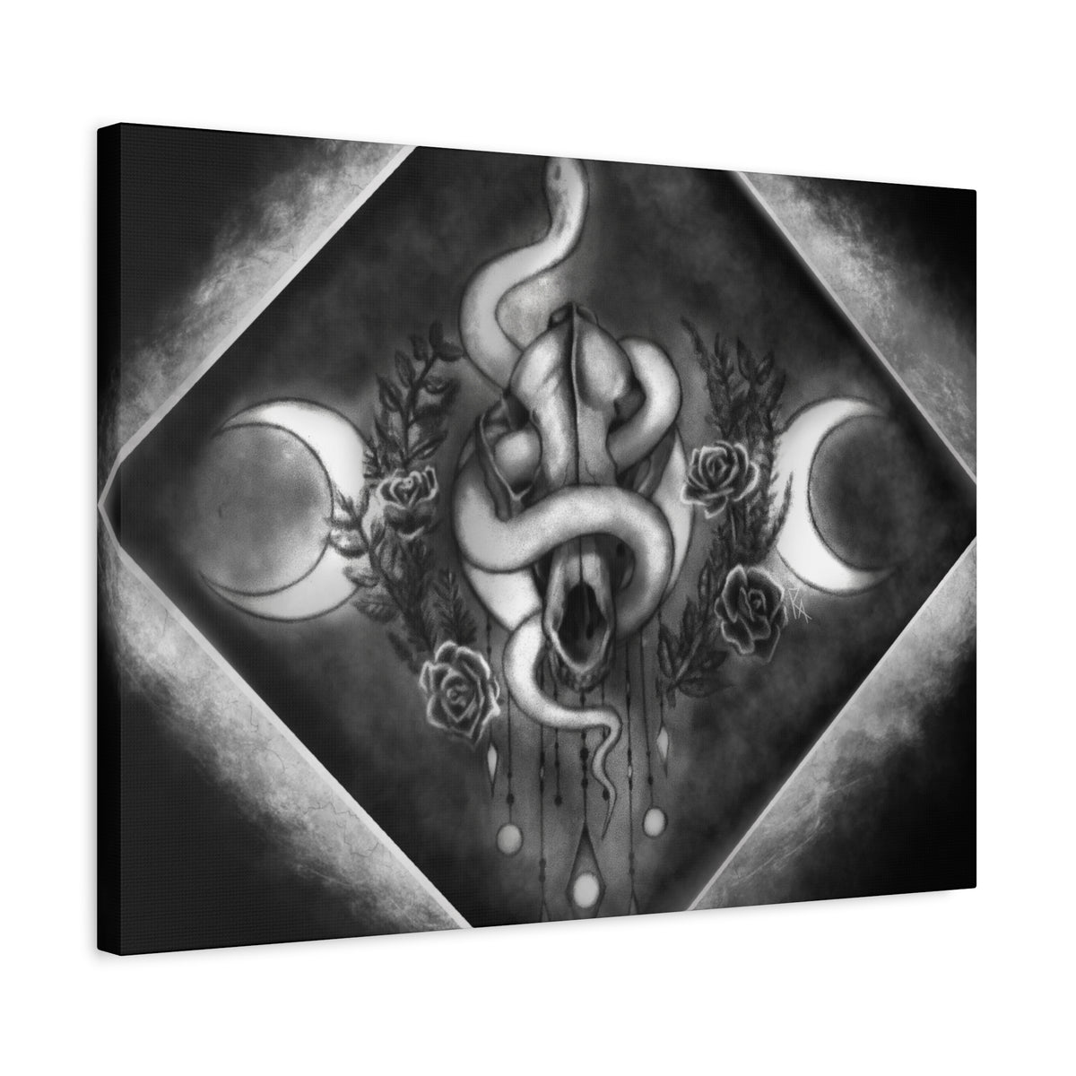 Canvas Wall Art — Black Magic Ward