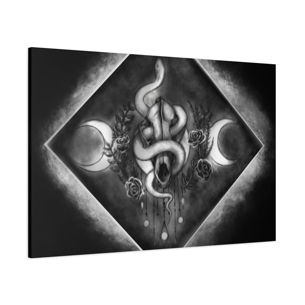 Canvas Wall Art — Black Magic Ward