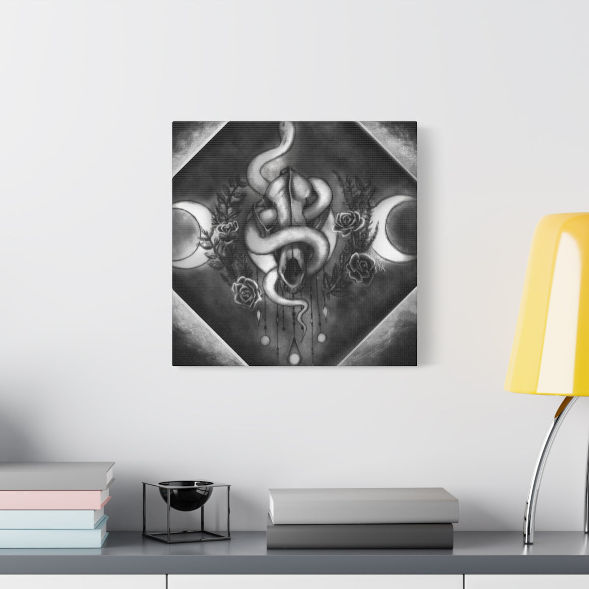 Canvas Wall Art — Black Magic Ward