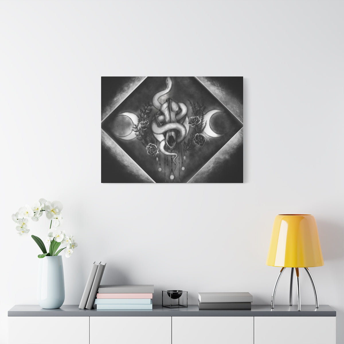 Canvas Wall Art — Black Magic Ward