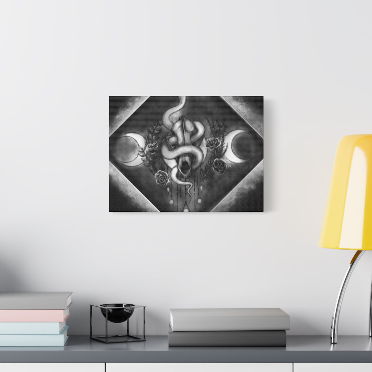 Canvas Wall Art — Black Magic Ward
