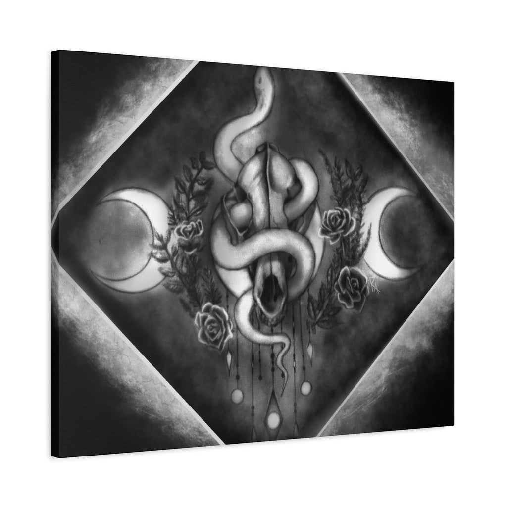 Canvas Wall Art — Black Magic Ward