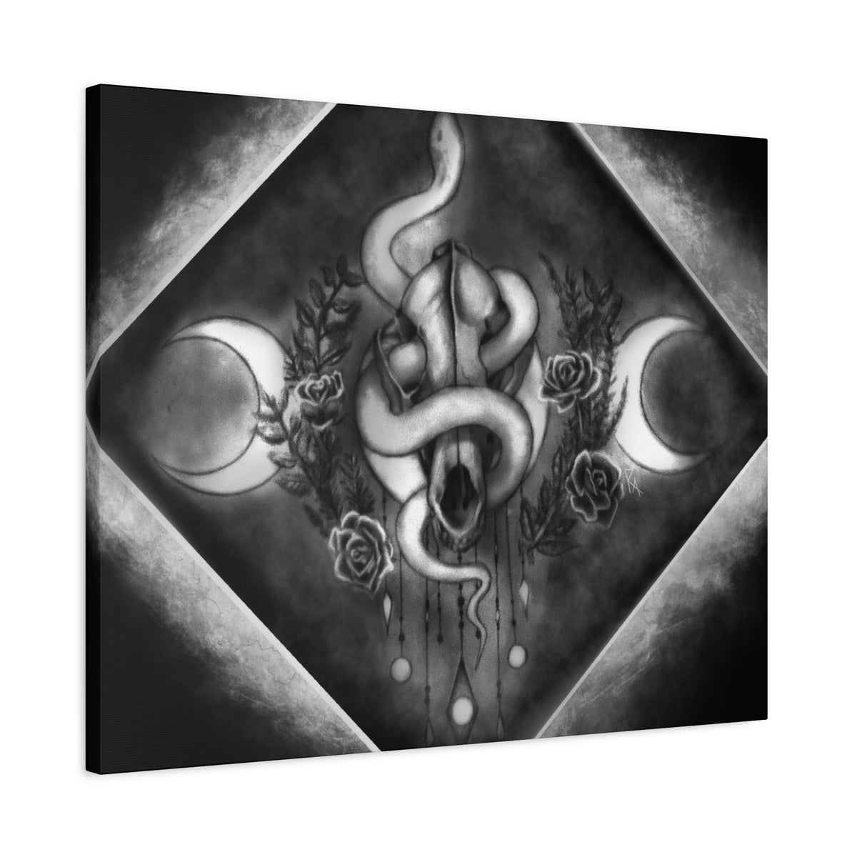 Canvas Wall Art — Black Magic Ward