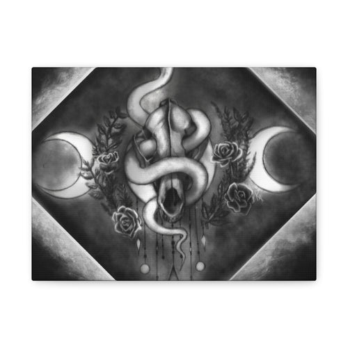 Canvas Wall Art — Black Magic Ward