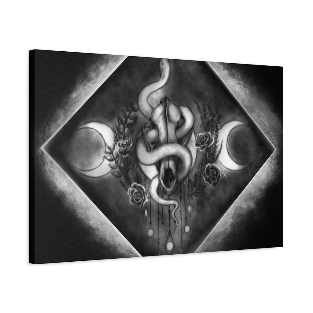 Canvas Wall Art — Black Magic Ward