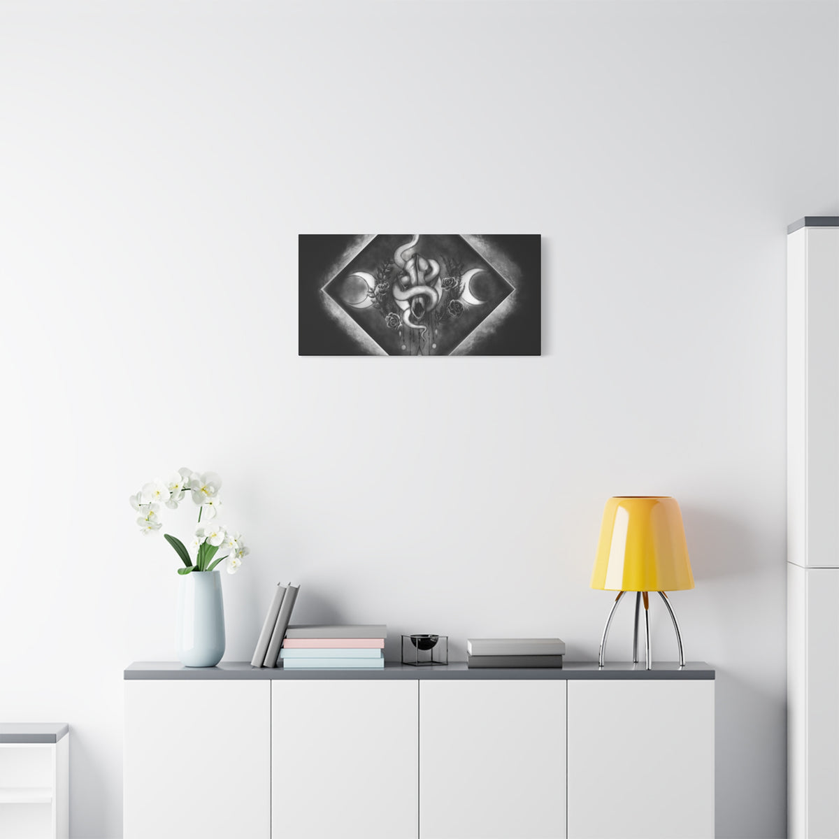 Canvas Wall Art — Black Magic Ward