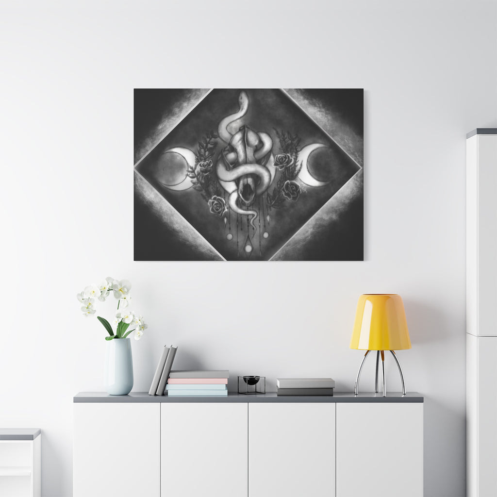 Canvas Wall Art — Black Magic Ward