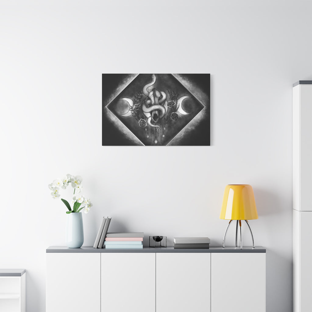 Canvas Wall Art — Black Magic Ward