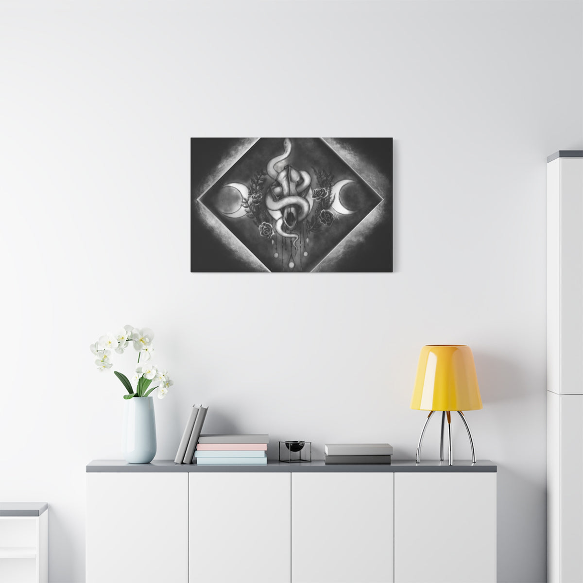 Canvas Wall Art — Black Magic Ward