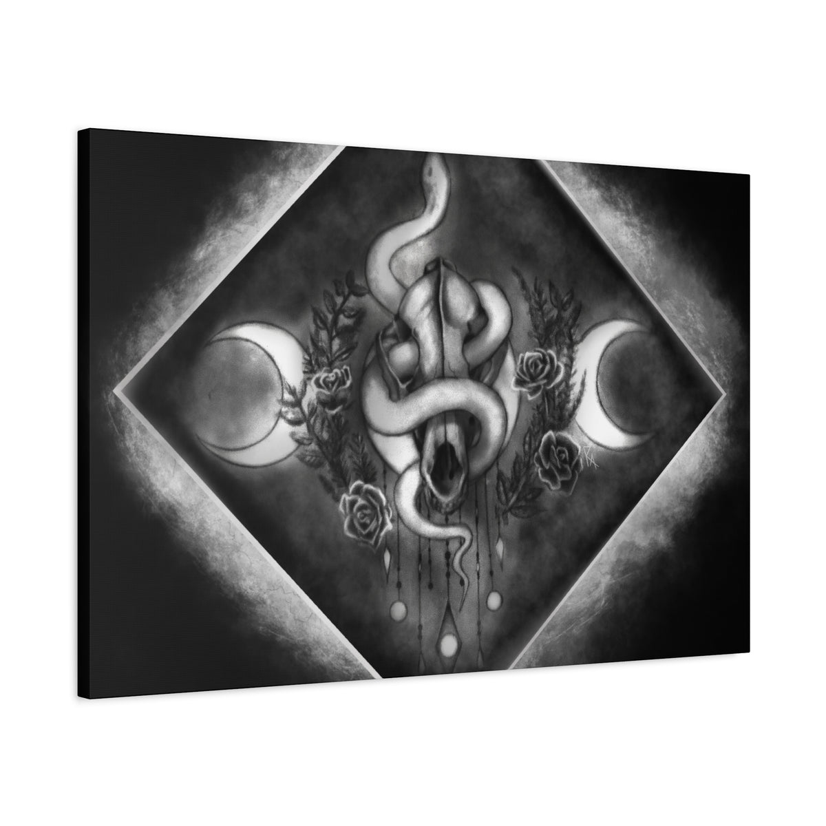 Canvas Wall Art — Black Magic Ward
