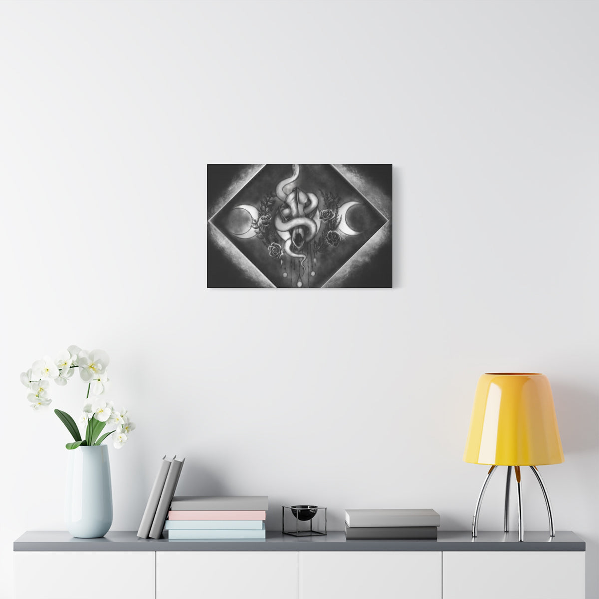 Canvas Wall Art — Black Magic Ward