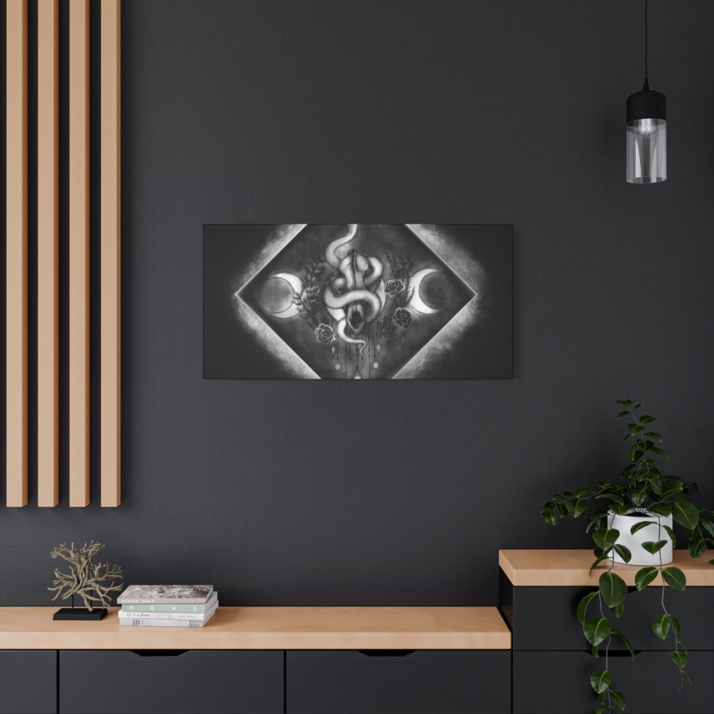 Canvas Wall Art — Black Magic Ward