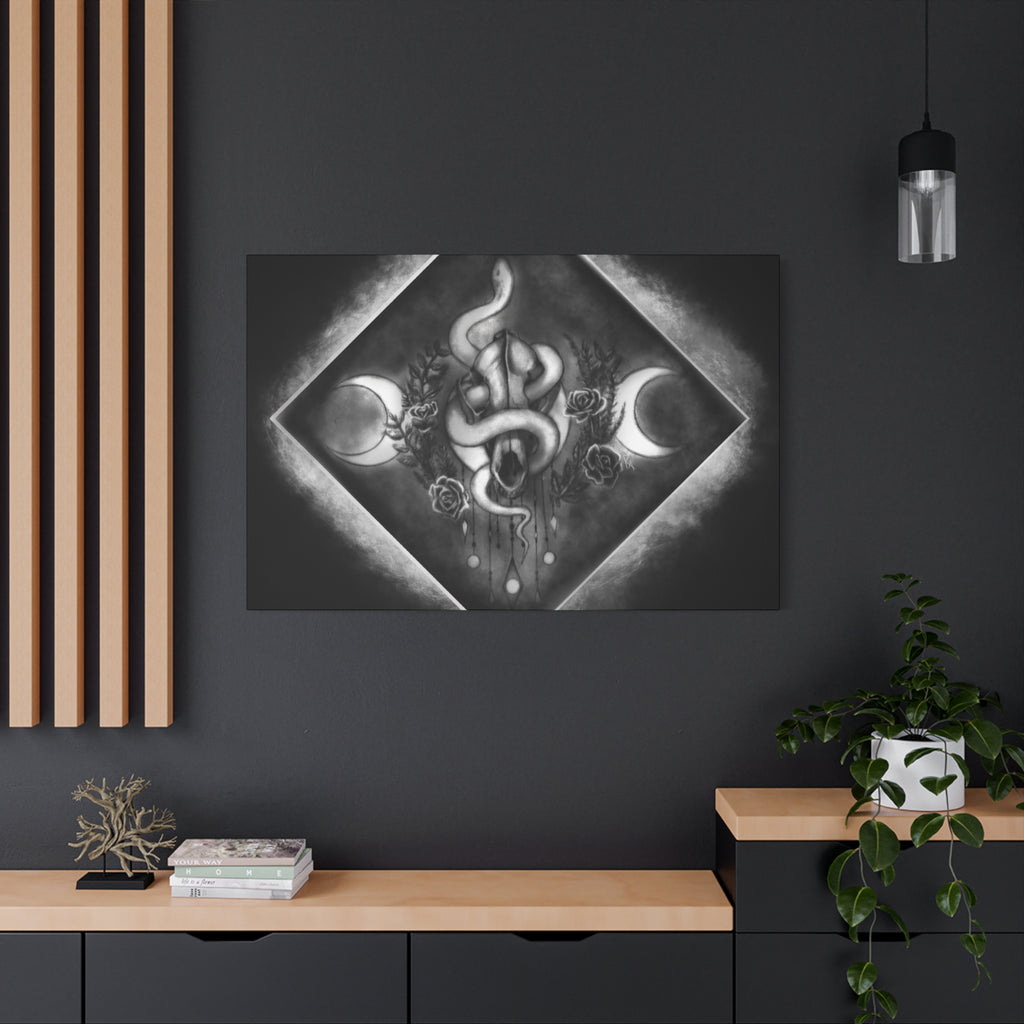 Canvas Wall Art — Black Magic Ward