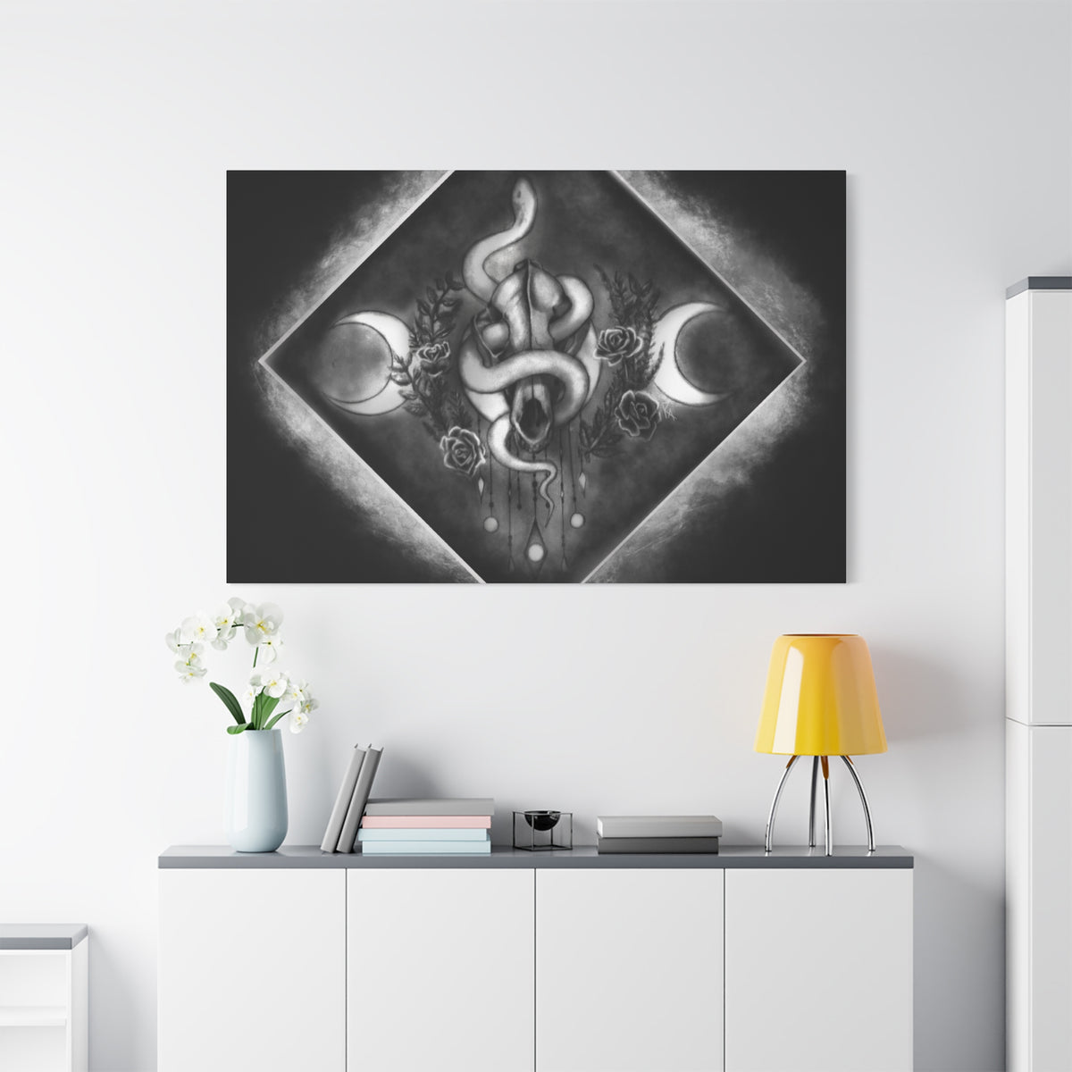 Canvas Wall Art — Black Magic Ward