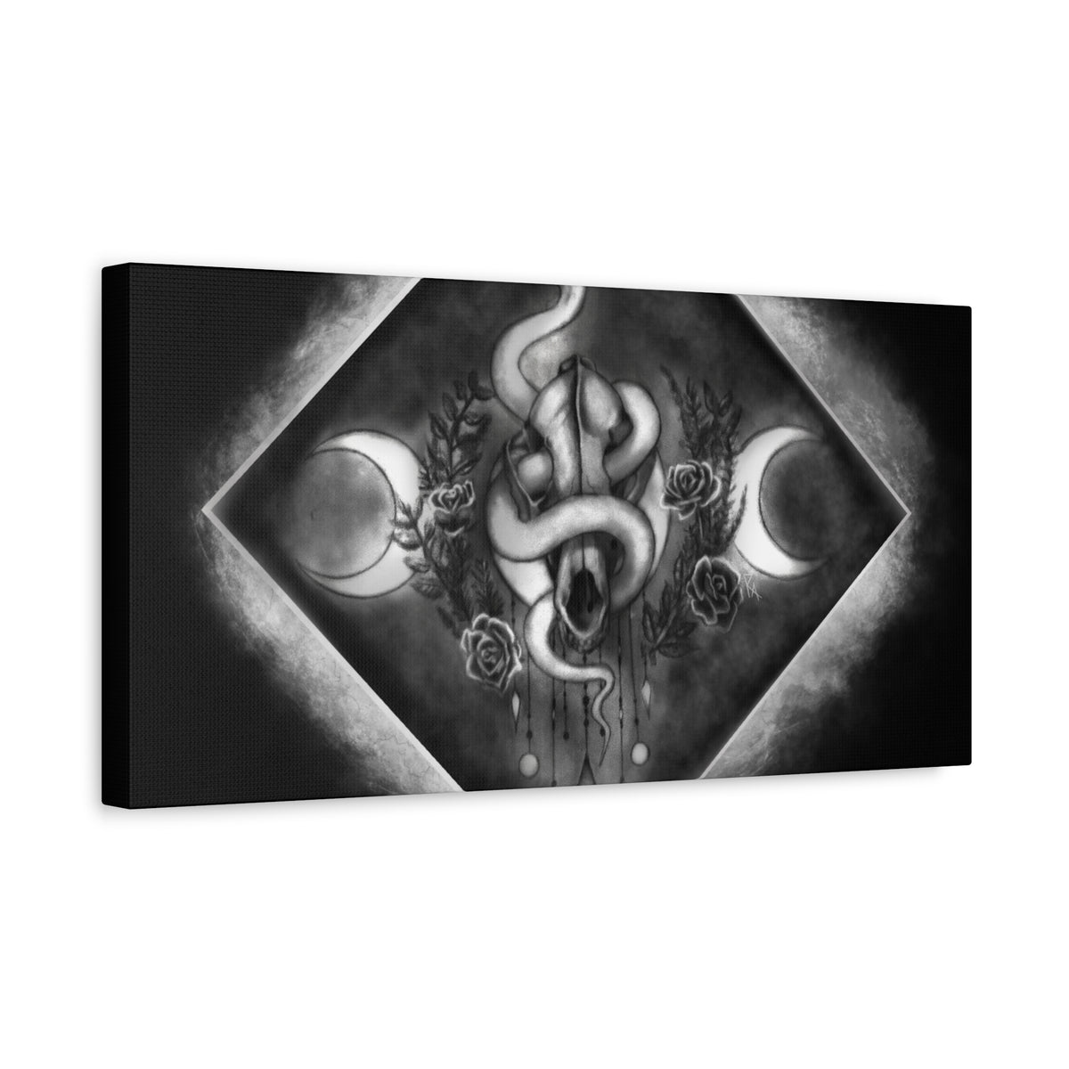 Canvas Wall Art — Black Magic Ward