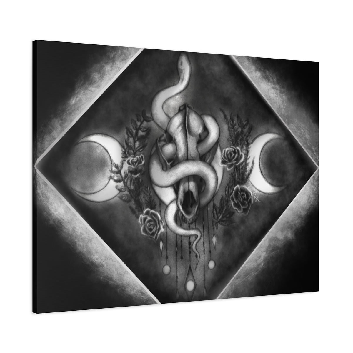 Canvas Wall Art — Black Magic Ward