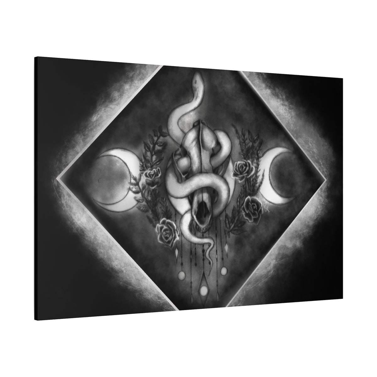 Canvas Wall Art — Black Magic Ward